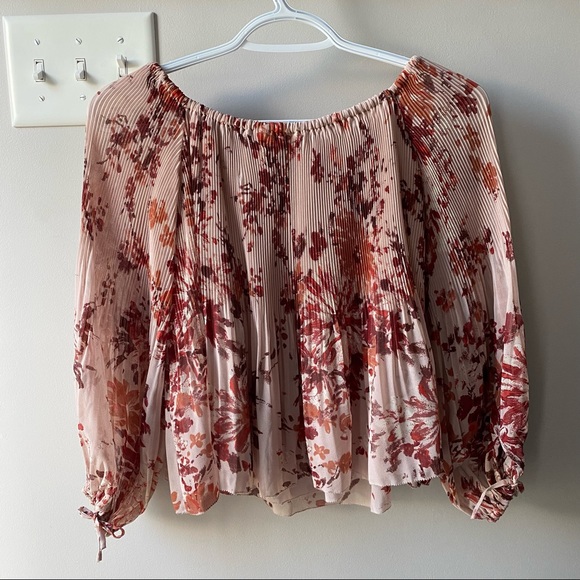 Aritzia Wilfred Pink Talence Blouse - Picture 3 of 8